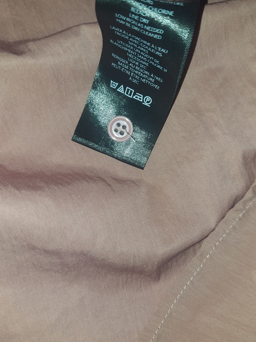 Anthropologie Dusty Rose Button-Front Midi Dress - Picture 10 of 10